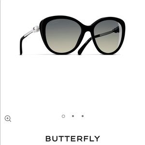 Chanel classic pearl sunglasses